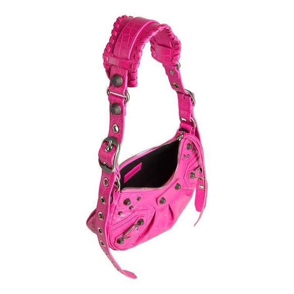 Balenciaga Bag Crossbody Fuchsia Leather - Picture 1 of 3